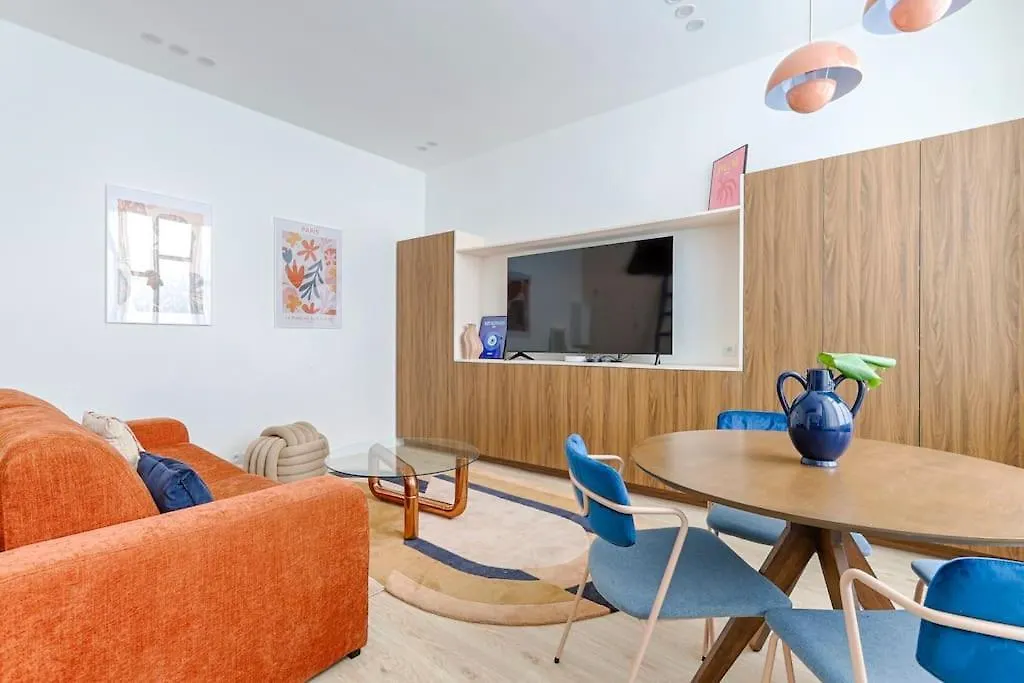 Chapelle Ordener Cosy Apartment Mezzanine 4P باريس