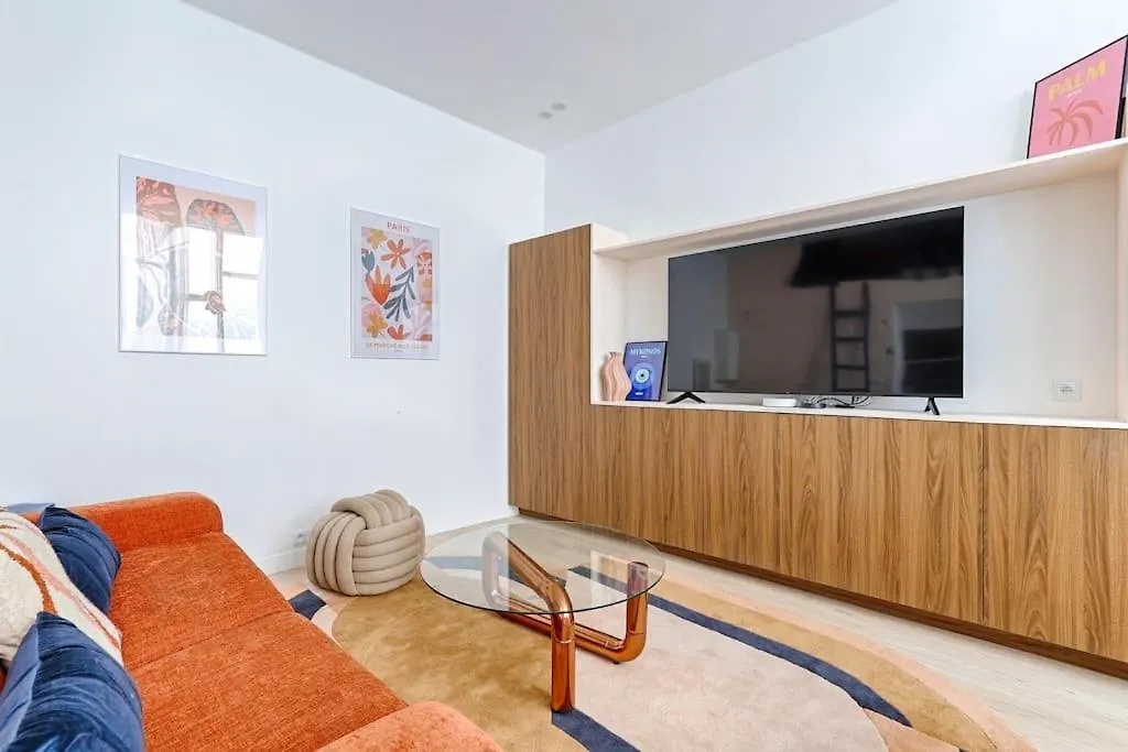 Chapelle Ordener Cosy Apartment Mezzanine 4P Paris